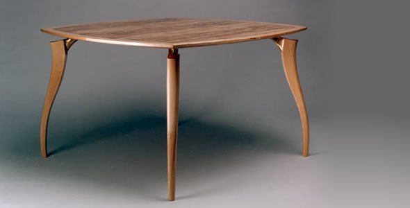 Fine Custom Woodworkig - Nuevo Cabriole Table